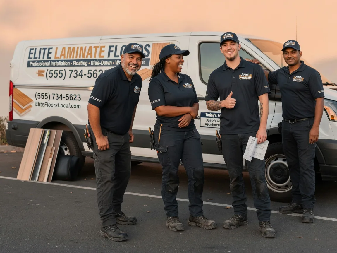 Laminate flooring installation company in Thurston, OH